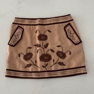 Antik Batik Tady Embroidered Skirt
